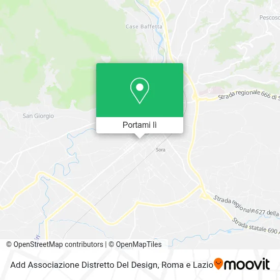 Mappa Add Associazione Distretto Del Design
