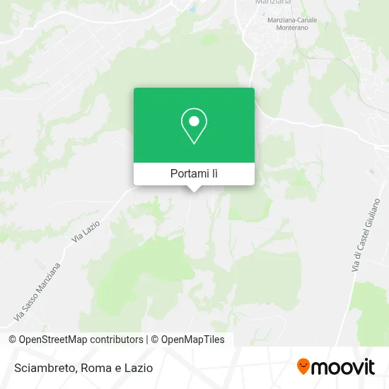 Mappa Sciambreto