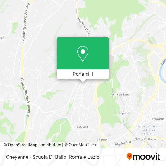Mappa Cheyenne - Scuola Di Ballo