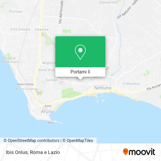 Mappa Ibis Onlus
