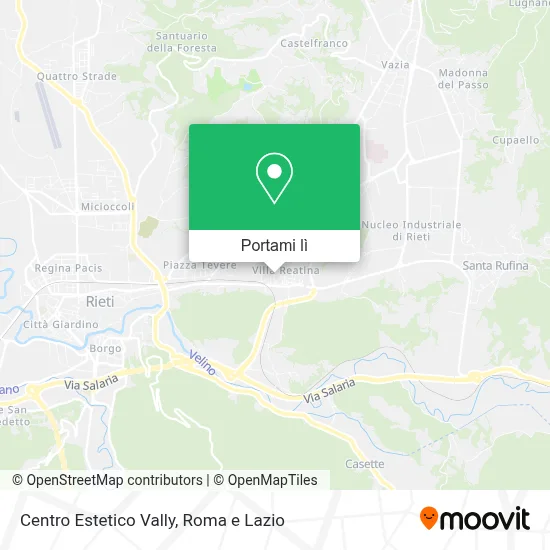 Mappa Centro Estetico Vally