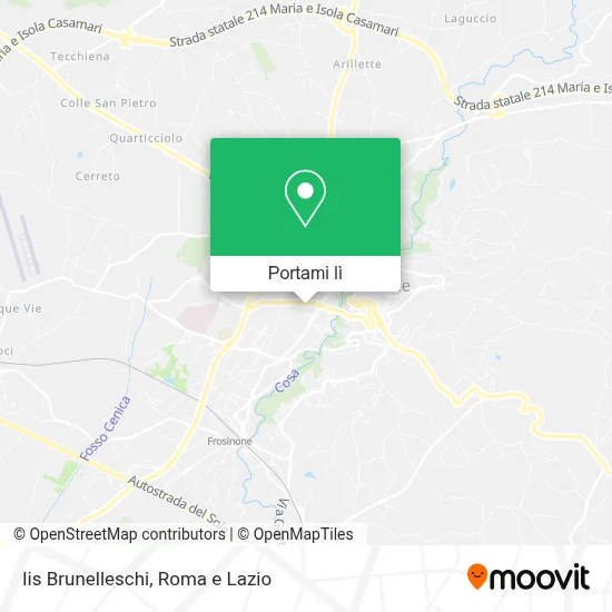 Mappa Iis Brunelleschi