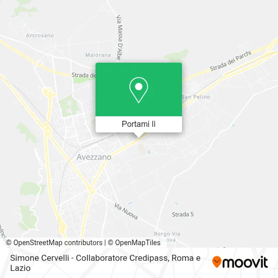 Mappa Simone Cervelli - Collaboratore Credipass