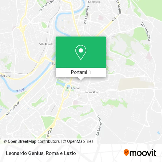 Mappa Leonardo Genius