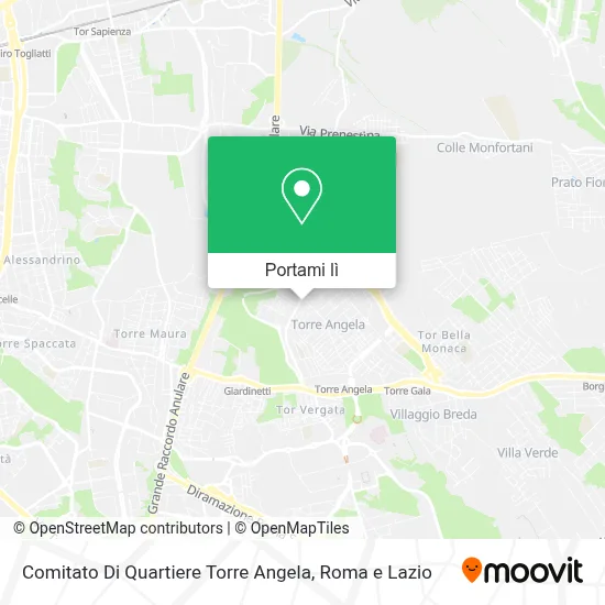 Mappa Comitato Di Quartiere Torre Angela