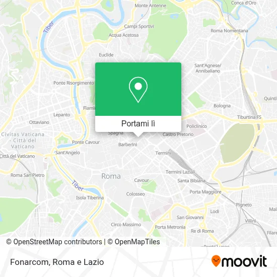 Mappa Fonarcom