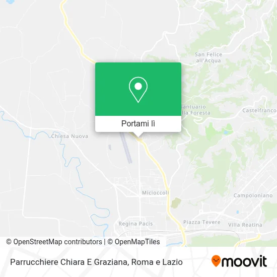 Mappa Parrucchiere Chiara E Graziana