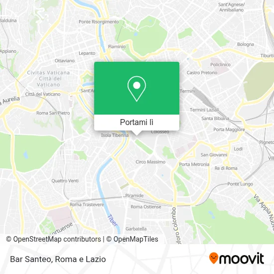 Mappa Bar Santeo