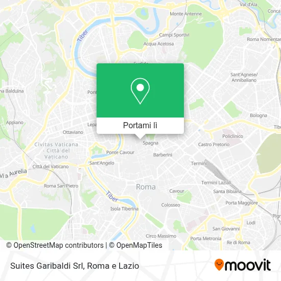 Mappa Suites Garibaldi Srl