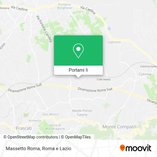 Mappa Massetto Roma