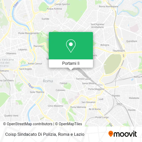 Mappa Coisp Sindacato Di Polizia
