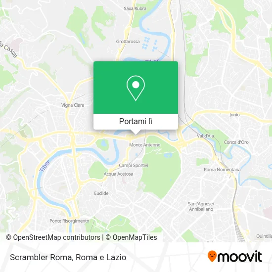 Mappa Scrambler Roma
