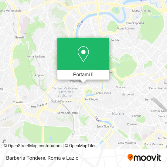 Mappa Barberia Tondere
