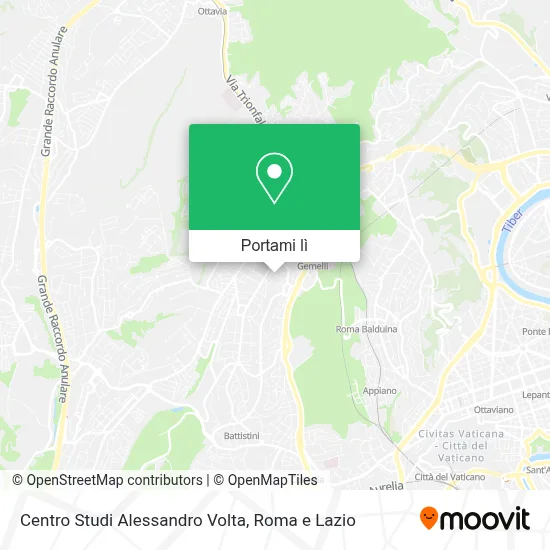 Mappa Centro Studi Alessandro Volta