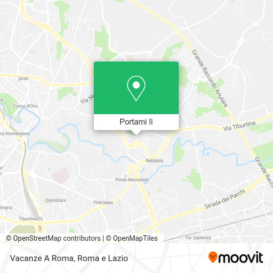 Mappa Vacanze A Roma