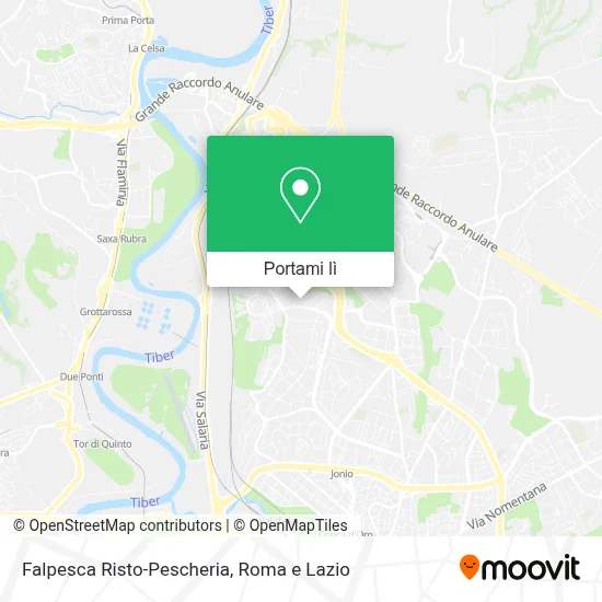 Mappa Falpesca Risto-Pescheria