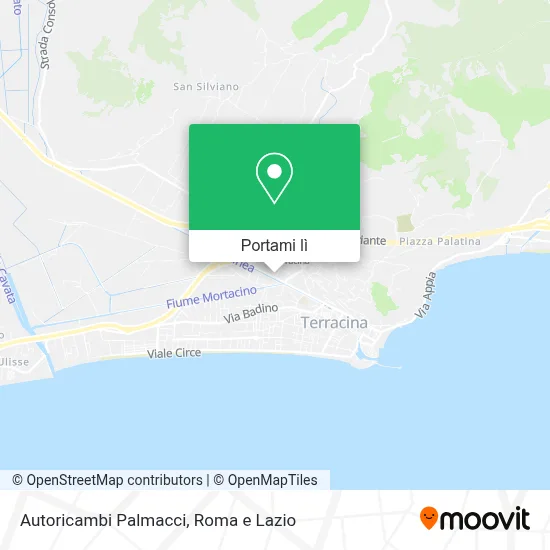 Mappa Autoricambi Palmacci