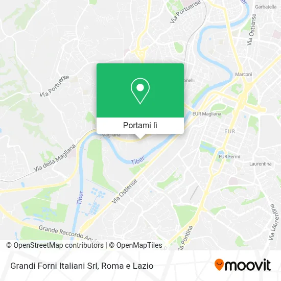 Mappa Grandi Forni Italiani Srl