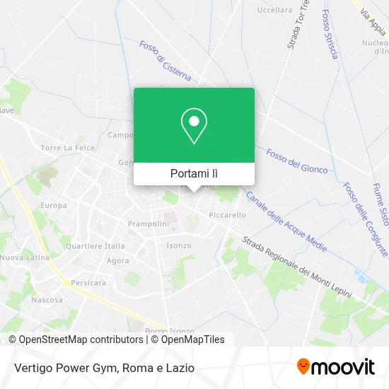 Mappa Vertigo Power Gym