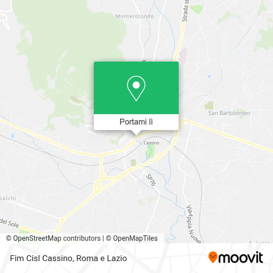 Mappa Fim Cisl Cassino