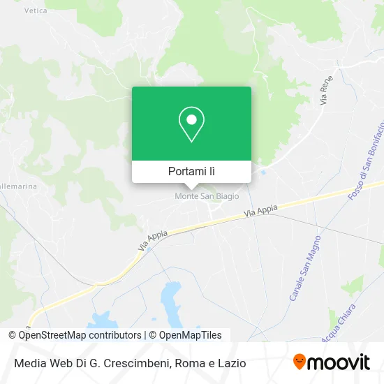 Mappa Media Web Di G. Crescimbeni