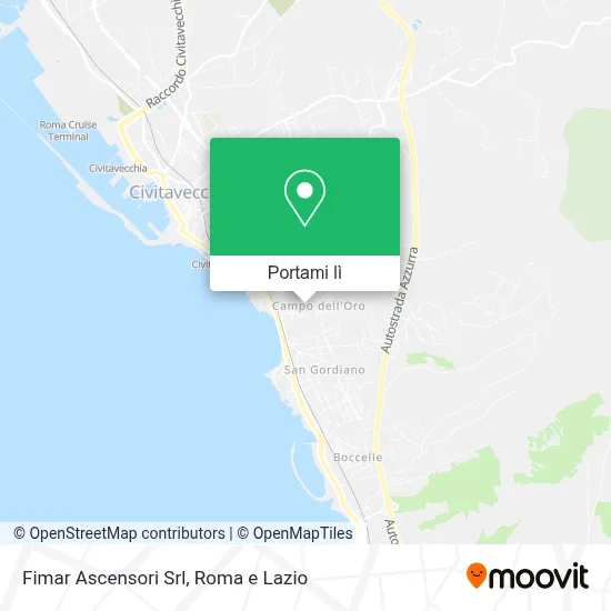 Mappa Fimar Ascensori Srl