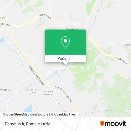 Mappa Partybus.It