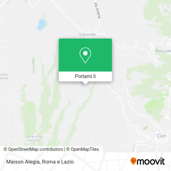 Mappa Maison Alegia