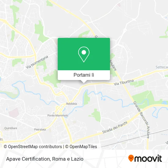 Mappa Apave Certification