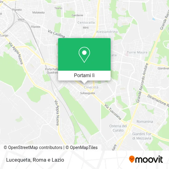 Mappa Lucequeta