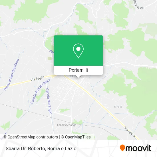 Mappa Sbarra Dr. Roberto