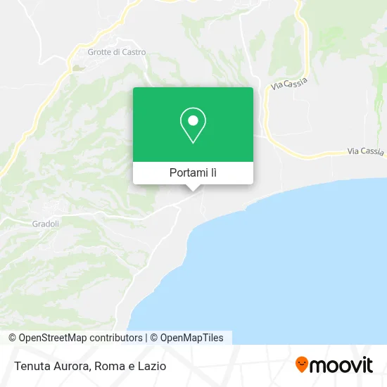 Mappa Tenuta Aurora