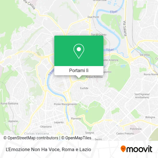 Mappa L'Emozione Non Ha Voce