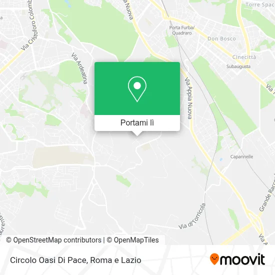 Mappa Circolo Oasi Di Pace