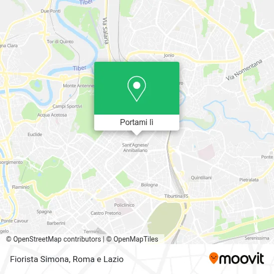 Mappa Fiorista Simona