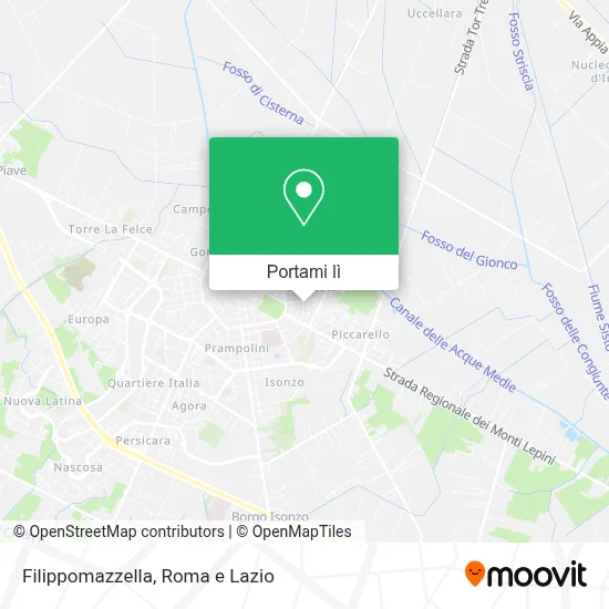 Mappa Filippomazzella
