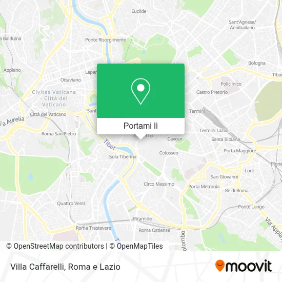 Mappa Villa Caffarelli