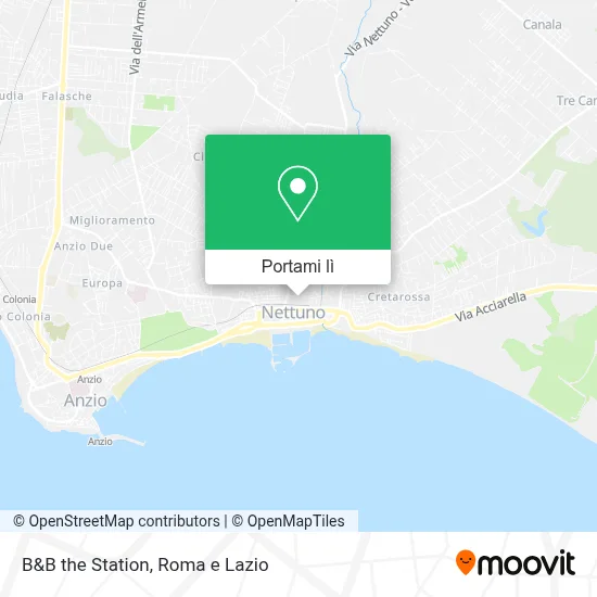 Mappa B&B the Station