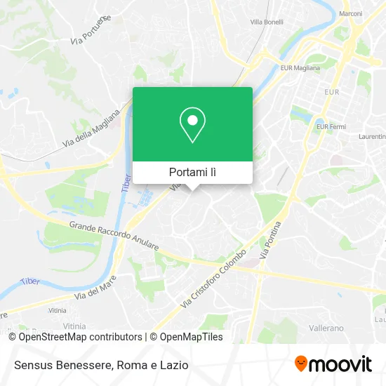 Mappa Sensus Benessere