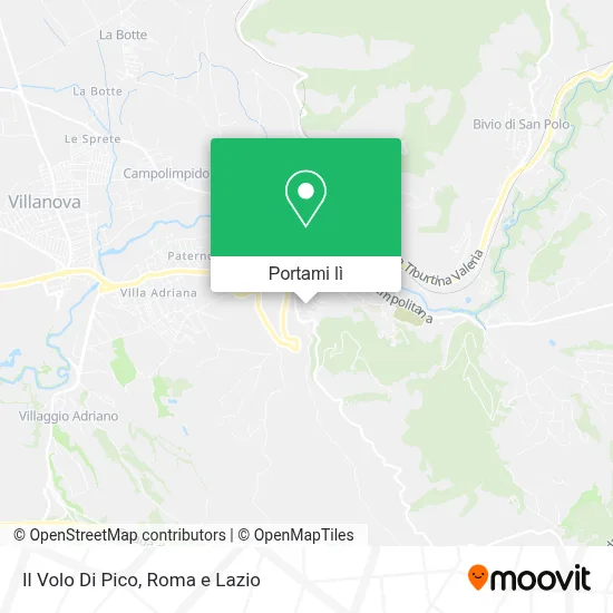 Mappa Il Volo Di Pico