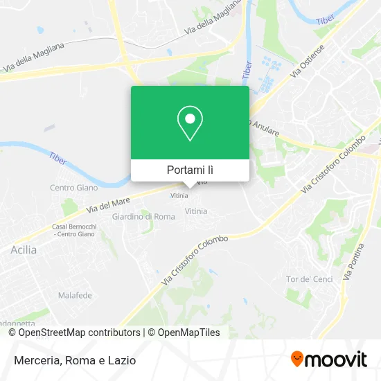 Mappa Merceria