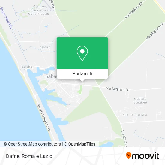 Mappa Dafne