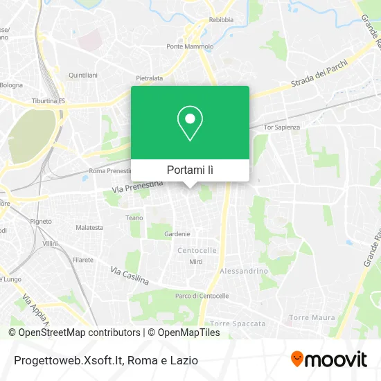 Mappa Progettoweb.Xsoft.It