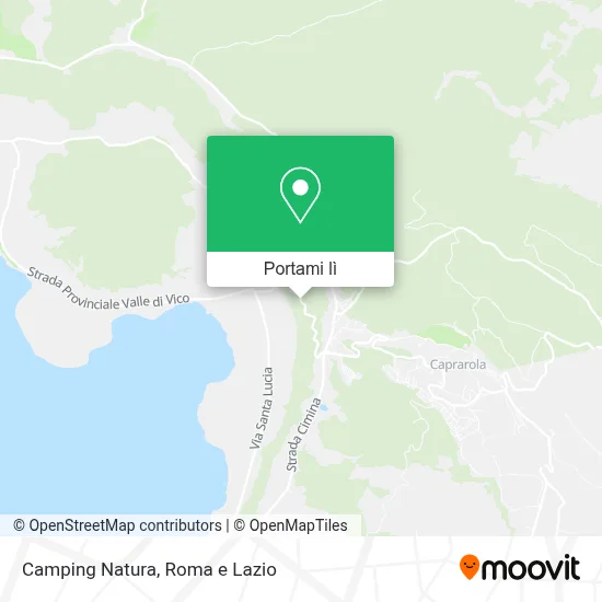 Mappa Camping Natura