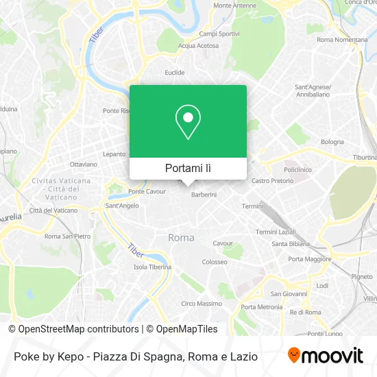 Mappa Poke by Kepo - Piazza Di Spagna