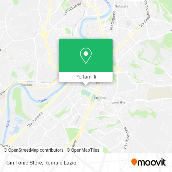 Mappa Gin Tonic Store