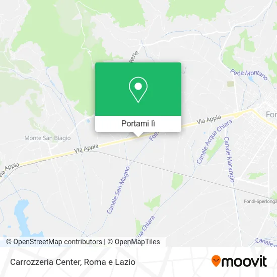Mappa Carrozzeria Center