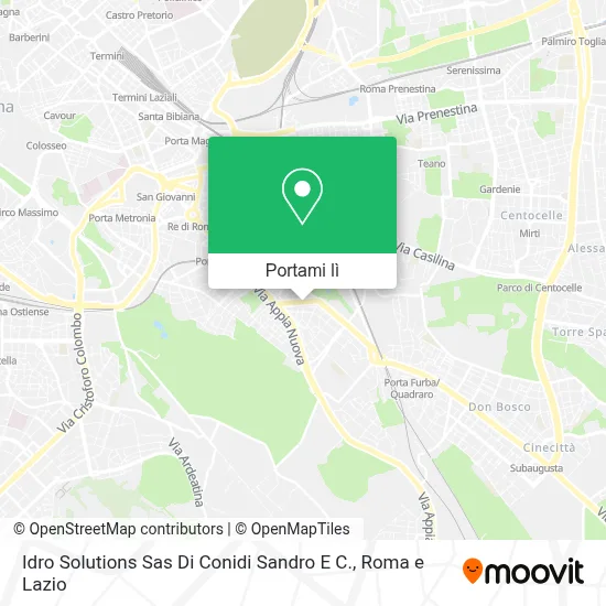 Mappa Idro Solutions Sas Di Conidi Sandro E C.