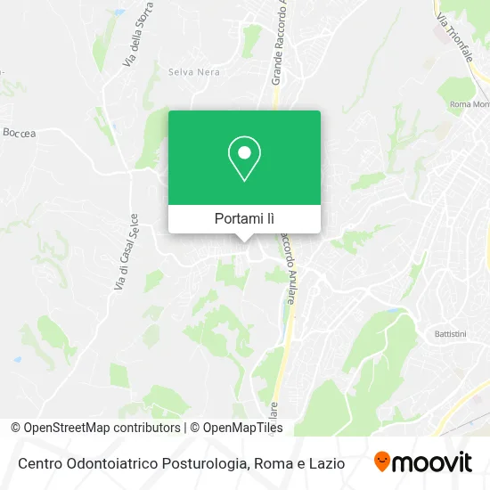 Mappa Centro Odontoiatrico Posturologia