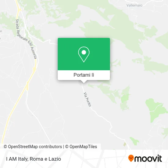 Mappa I AM Italy